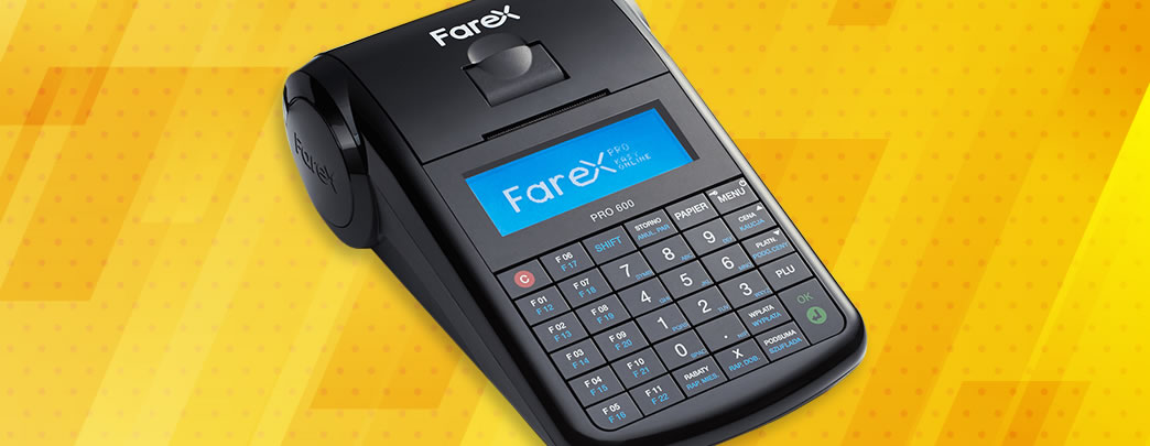 Kasa fiskalna Farex Pro 600